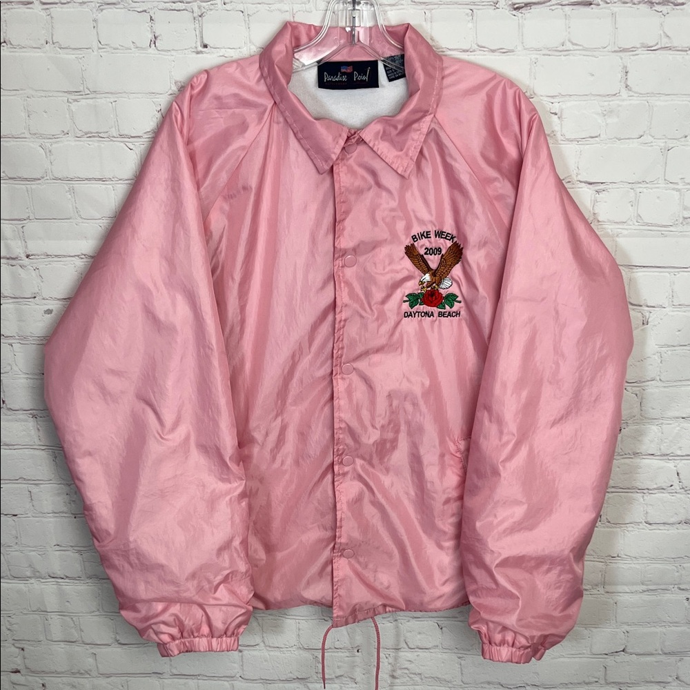 Bike Week 2009 Daytona Beach Pink Lightweight Jacket